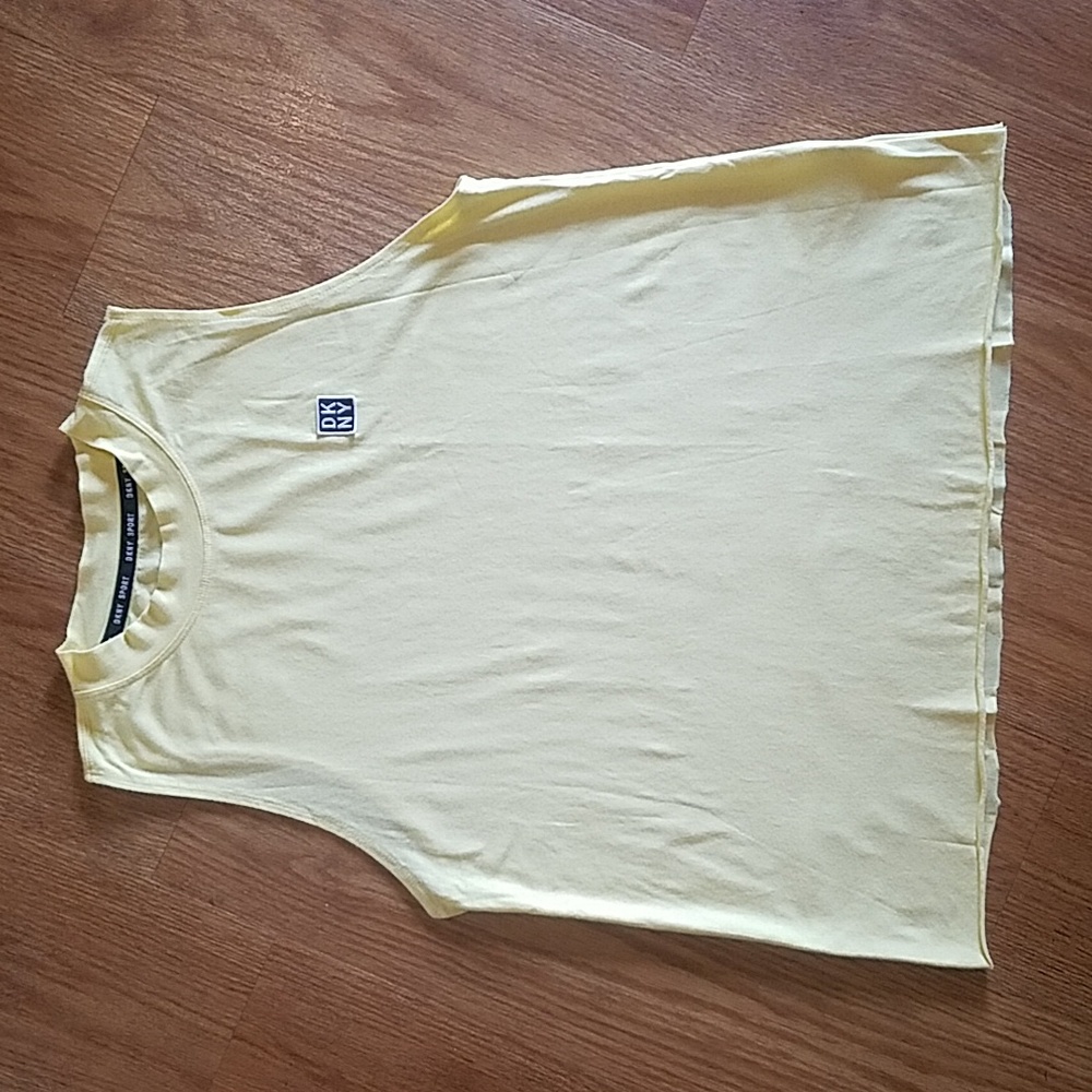 DKNY Sport yellow tank